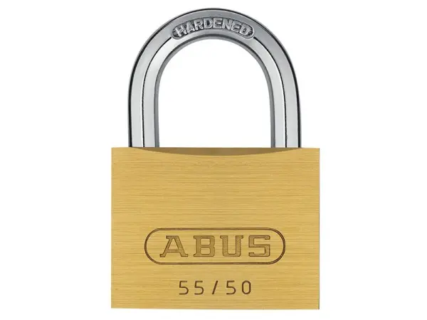 ABUS 55/50 Brass Padlock, 50mm, Security Level 5