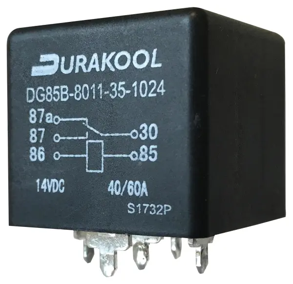 DURAKOOL Automotive Relay, SPDT - 12V 60A