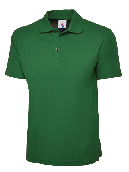 Uneek Classic Polo Unisex - Verde Kelly, XL, Mezcla de Poliéster y Algodón