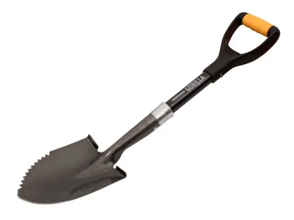 Roughneck Gorilla Sharp-Edge Round Micro Shovel, 690mm
