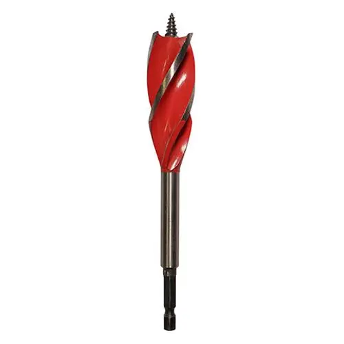 Timco Hex Shank Speed Auger Bit, Carbon Steel, 25mm x 159mm