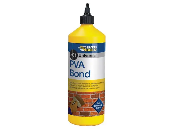 Everbuild Sika 501 Universal PVA Bond, 1 Litre