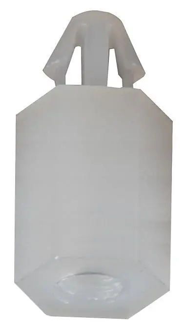 DURATOOL M3 Nylonový podpěrný sloupek pro DPS, šestihranný, výška 10mm