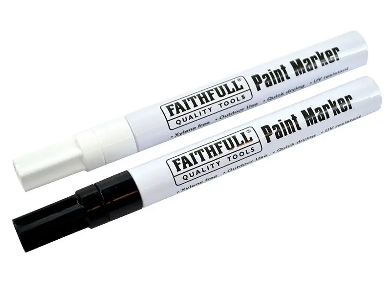 Faithfull Malstift-Set Schwarz & Weiß (2er Pack)