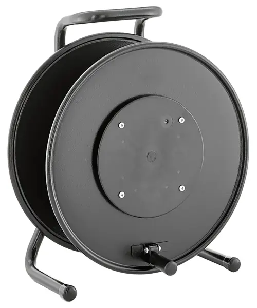 SCHILL - Empty Hand Wound Cable Reel, 380mm - Black