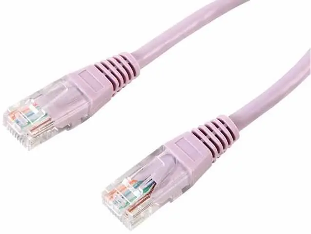 Pro Signal Violet Cat5e Ethernet Patch Lead, 0.5m