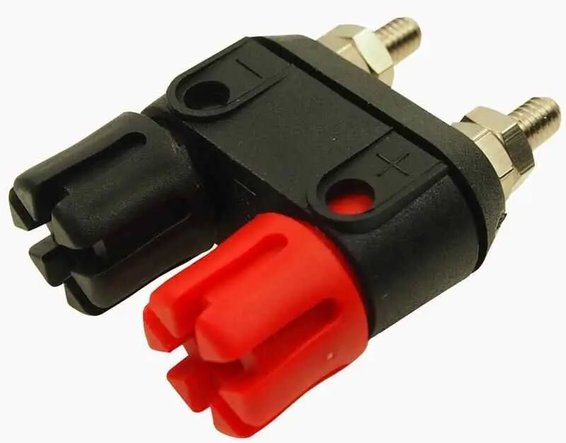 Cliff Composants Électroniques - Bornes doubles 4mm isolées au toucher