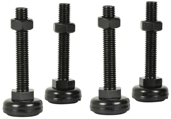 ADASTRA Adjustable Rack Cabinet Feet, Set of 4