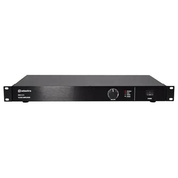 Adastra 120W 1U 19 Rack Mountable 100V Line Slave Amplifier