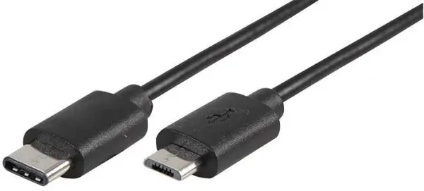 Câble Pro Signal USB-C vers Micro B USB, 1m, Noir, USB 2.0