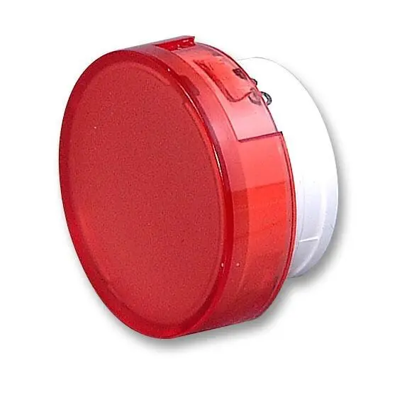 OMRON Industrial Automation Round Lens Screen for A16 Series Push Buttons - Red
