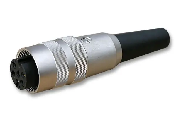 LUMBERG KV60 Conector DIN Áudio/Vídeo, 6 Pinos, Reto