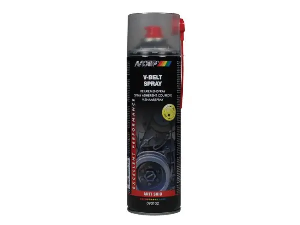 MOTIP Pro V-Belt Spray 500ml | Anti-Slip Belt Conditioner