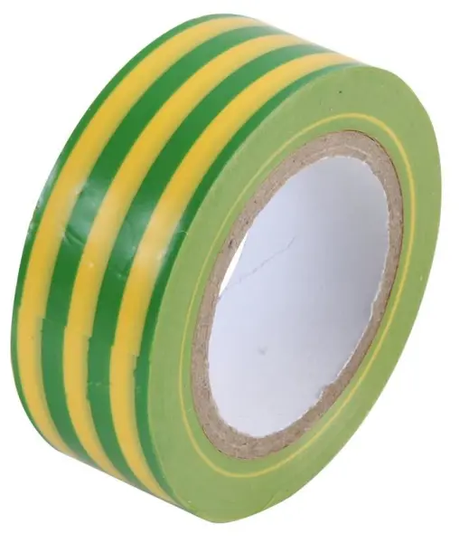 PRO POWER Insulation Tape 19mm x 8m Green/Yellow