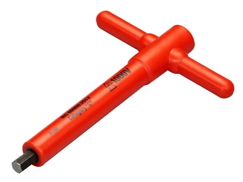 ITL Insulated T-Handle Hex Driver 6mm, Nylon 11, IEC 60900