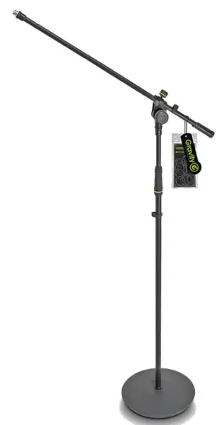 Gravity MS 2321 B Microfoonstatief met ronde voet en boompoot