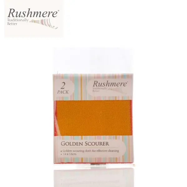 Rushmere Golden Scourer, 2 Pack, 12x14cm