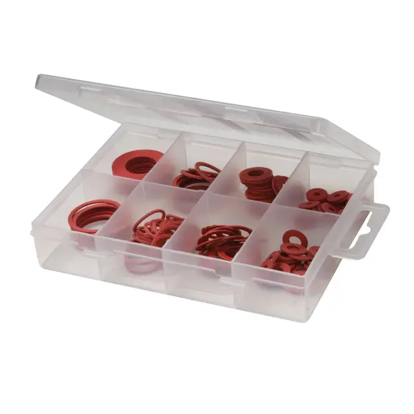 Fixman 110-Piece Fibre Washer Assortment for Plumbing