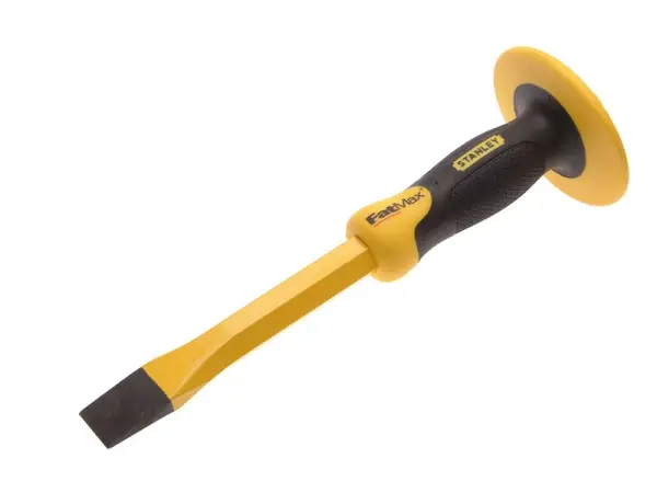 STANLEY FatMax Cinzel Frio com Guarda, Aço Cromo Vanádio, 300mm