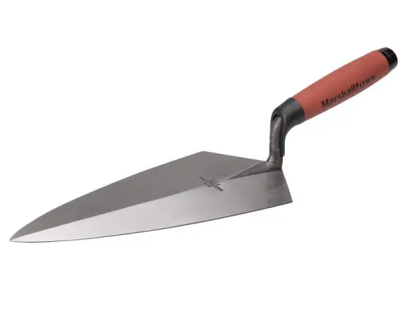 Marshalltown Philadelphia Low Lift Brick Trowel with DuraSoft Handle, 11in