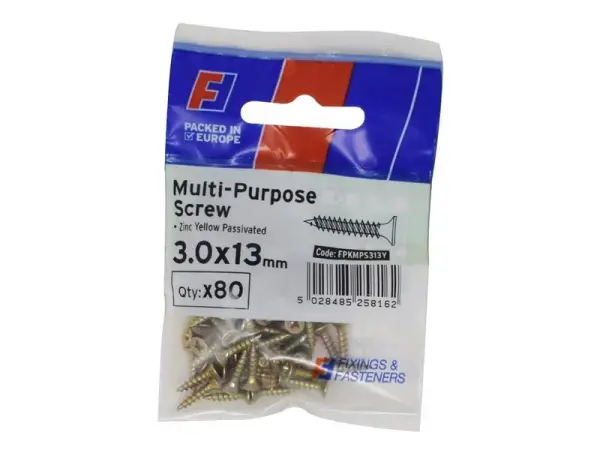 ForgeFix - Scriú Pozi Ilchuspóireach, CSK ST ZYP, 3.0×13mm, Paca 80