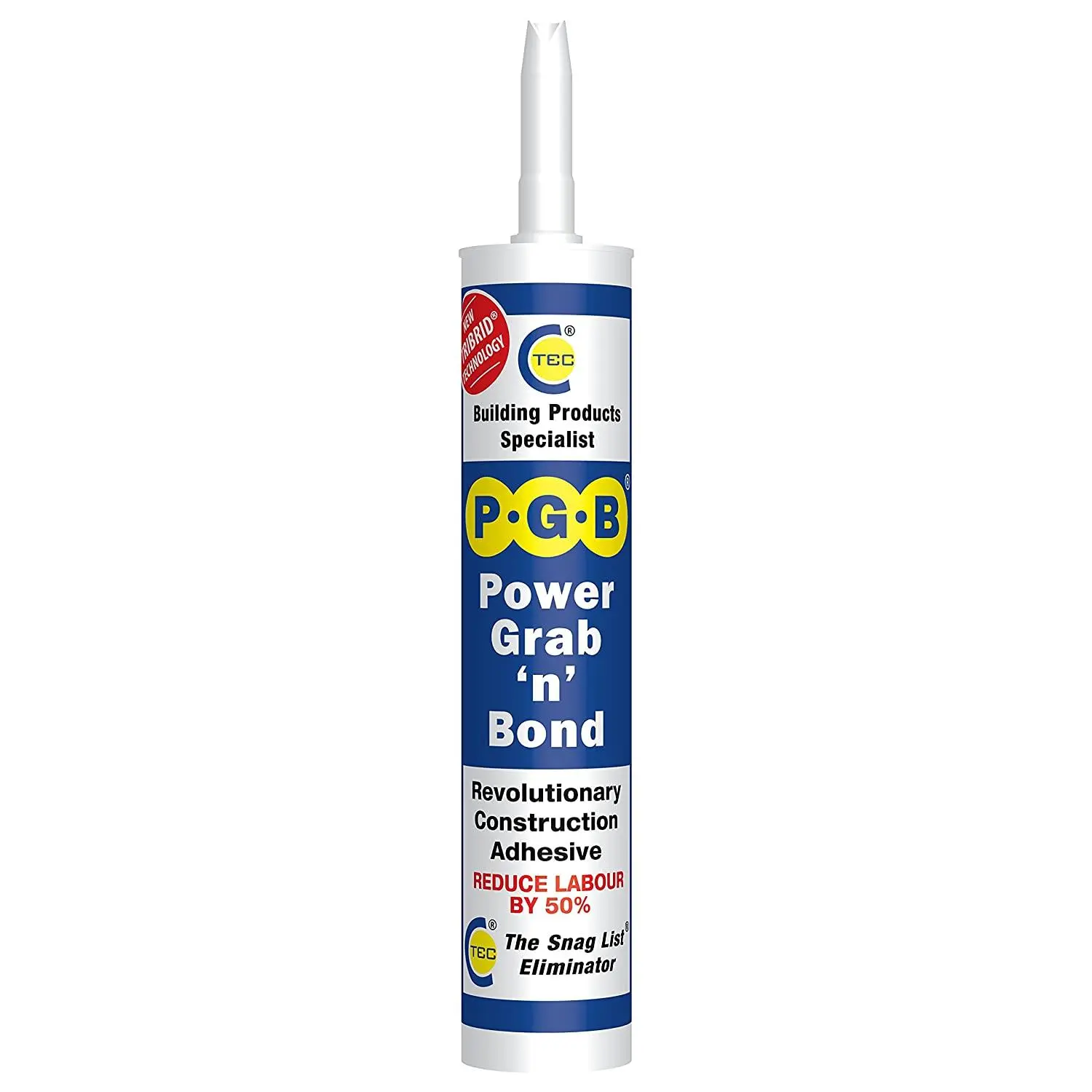 C-Tec Power Grab n Bond TRIBRID Adhesivo de Construcción - 290ml
