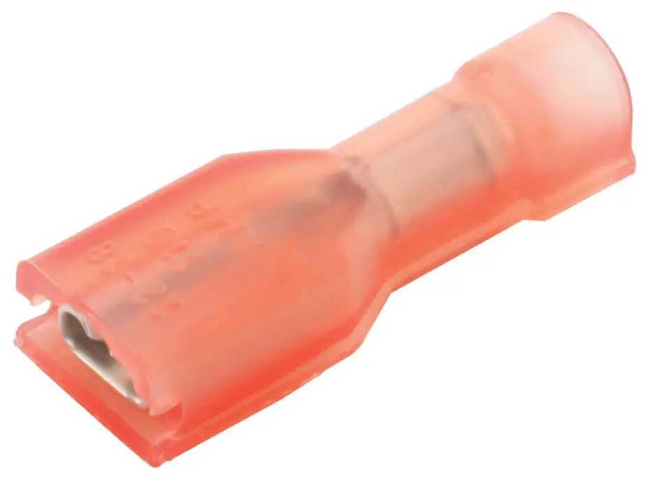 TE Connectivity 2-520084-2 Críompthearmóid FASTON Tapa, Baininscneach, Dearg, 2