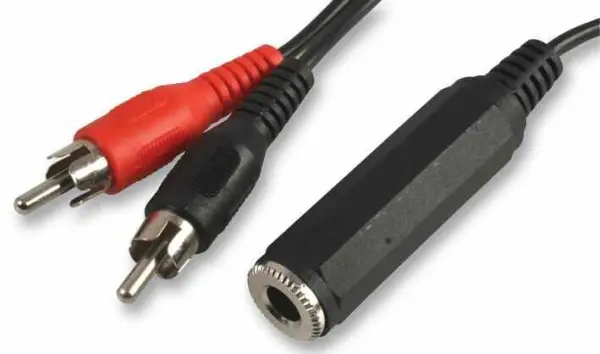 Pro Signal Cavo Mono Jack 6.35mm a 2x RCA Phono, 500mm