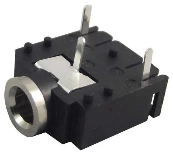 CLIFF תושבת ג'ק 3.5 מ״מ סטריאו עם 3 פינים לגיבוש PCB