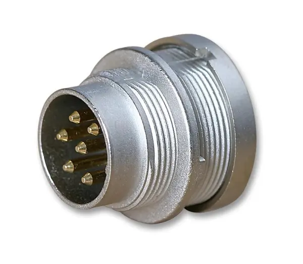 Connecteur DIN 6 pôles LUMBORG SFV 60 pour montage avant