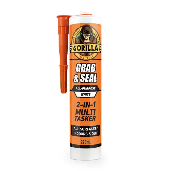 Gorilla Grab Adhesive & Sealant White 290ml