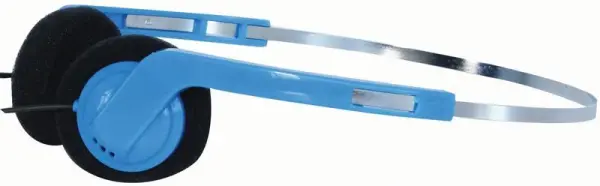PRO SIGNAL Auriculares Stereo Estilo Clásico años 80 - Azul