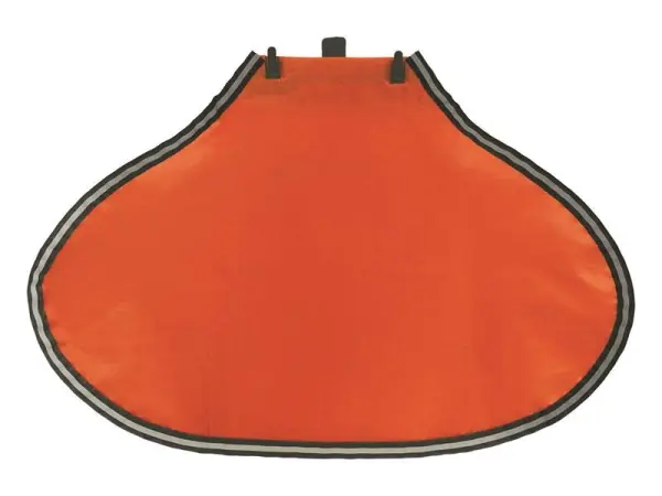 ABUS Neck Guard Hi-Viz Orange, Polyester UV Protection