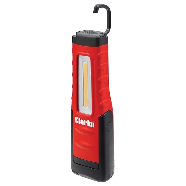 Clarke International 6W COB LED Smart Handheld Worklight with Docking Station, 