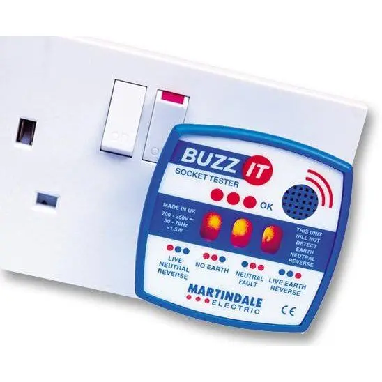 Martindale Electric Buzz It Mains Socket Tester 230V 13A