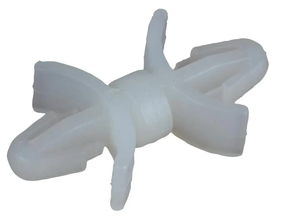 DURATOOL Dual Lock PCB Ondersteuning, 4.8mm, Nylon 66, Verpakking van 50