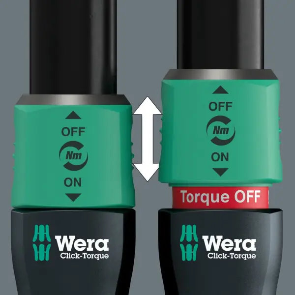 Wera Click-Torque C3 扭矩扳手 40–200 Nm 1/2''方榫