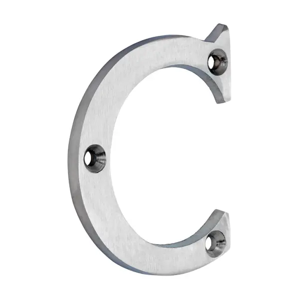 Timco - Λεπίδα πόρτας C από ορείχαλκο, Satin Chrome