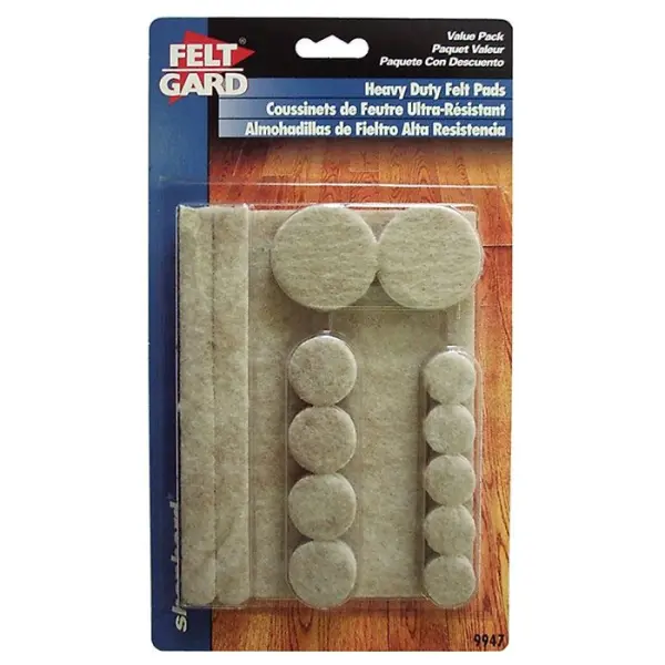 Feltgard Multi-Pack Assorted Felt Pads, 27 Pack