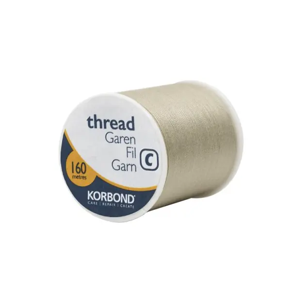 Korbond Polyester Thread Khaki 160m