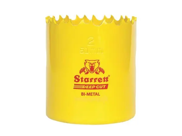 Starrett Deep Cut Bi-Metal Holesaw 65mm