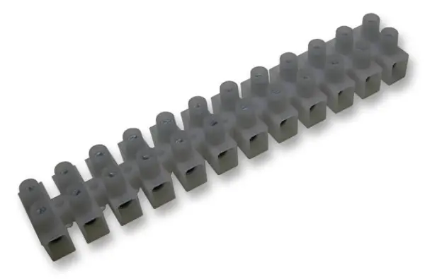 HiLo 12-dílný svorkovnicový blok s ochranou vodičů, 32A