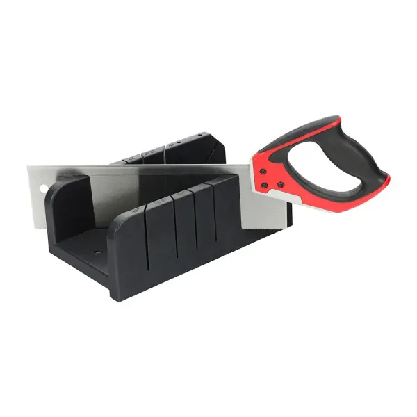 Timco Tenon Saw & Mitre Box Kit - Premium 11 TPI, 350mm