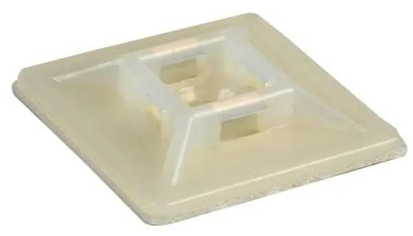 CONCORDIA TECHNOLOGIES Držák kabelových pásek, nylon, 28x28mm, balení 100 ks