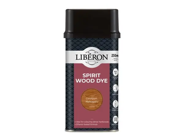 Liberon Tintura Spirit para Madeira, Mogano Georgiano, 250ml