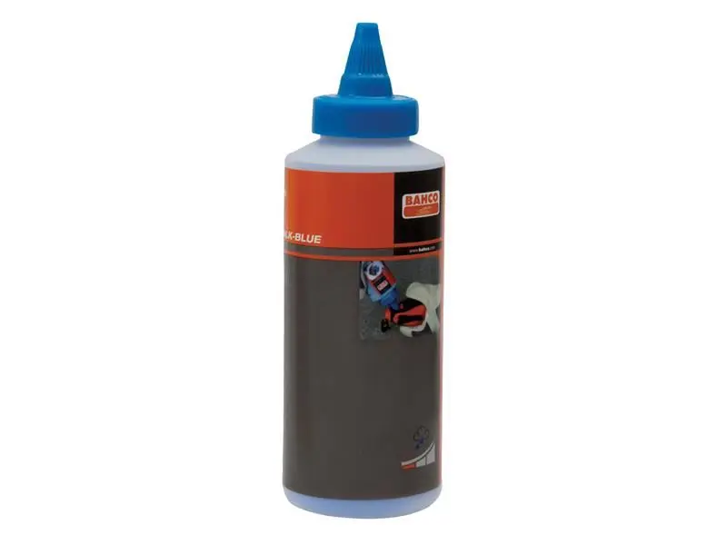 Bahco Blue Marking Chalk Pour Bottle, 227g