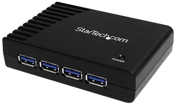STARTECH 4 端口 USB 3.0 桌面集线器 USB-A 转 4x USB-A