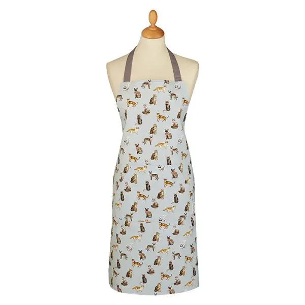 Curious Cats Cotton Apron