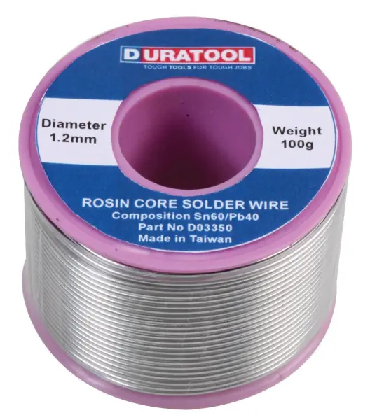 DURATOOL - Lötzinn 60/40, 1,2mm, 100g