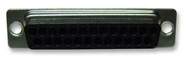 MH CONNECTORS 25-Way D-Type Plug, 2 Pack